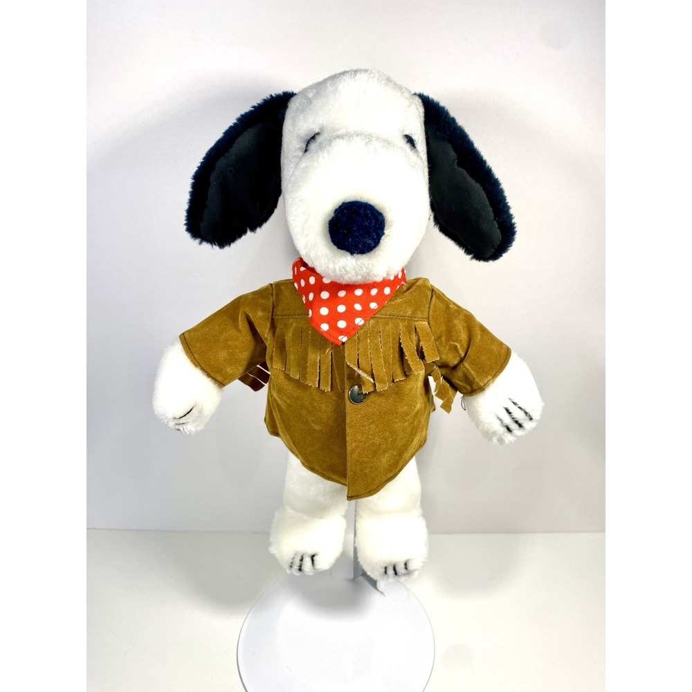 Snoopy Clothes Outfit 11" Plush Stuffed Animal #4553 Frontier Fringe Coat Hippie